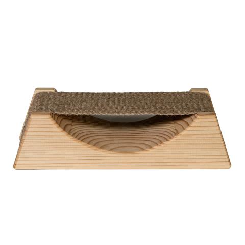 Prosaunas Ergo-Headrest Wood Sauna Headrest w/Cloth Neck Support