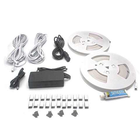 Prosaunas Universal Sauna Light Kit with Two 10-Ft Flexible LED Strips