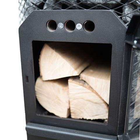 Cozy Heat wood-burning sauna stove with steel construction