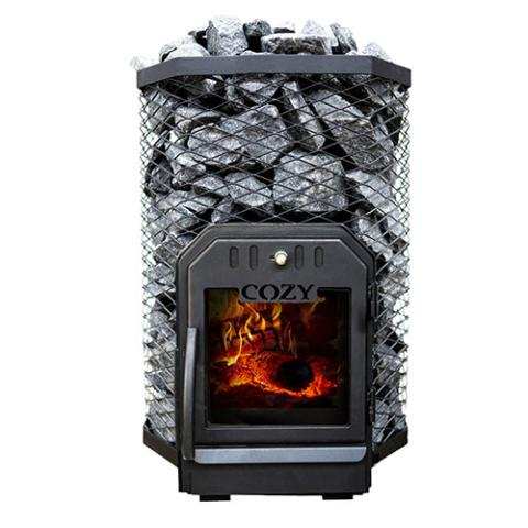 Cozy Heat wood-burning sauna stove with steel construction