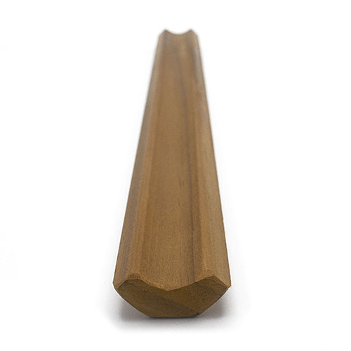 Curved angle Thermo-Radiata Pine molding piece