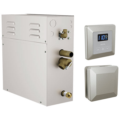 Delta SimpleSteam ES 6 6kW Steam Generator Kit Lumicoat Chrome
