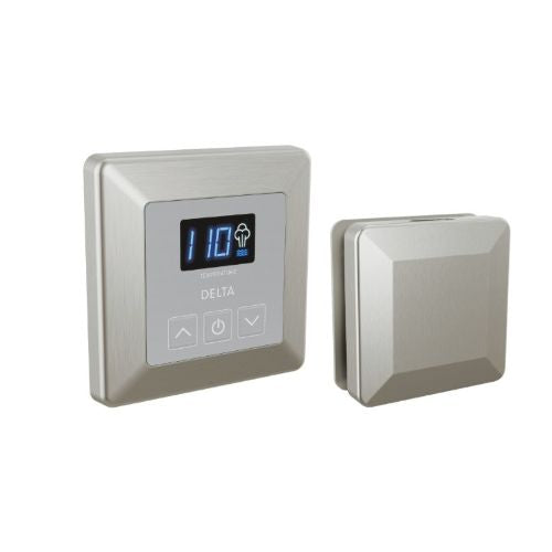 Delta SimpleSteam Square Control Package Lumicoat Stainless