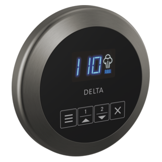 Delta Steamscape Round Control EP103307KSPR Lumicoat Black Stainless