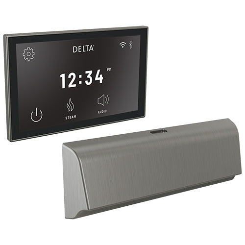Delta SteamScape™ Deluxe System Digital Interface and Unilateral Steam Head