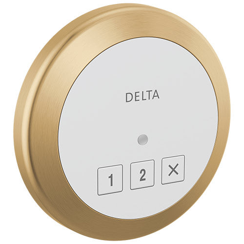 Delta Round Exterior Steam Control Champagne Bronze