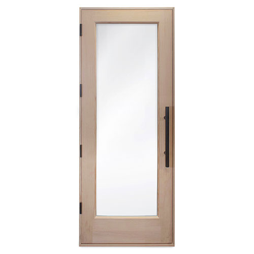 Dual-Pane Insulated Glass in Door