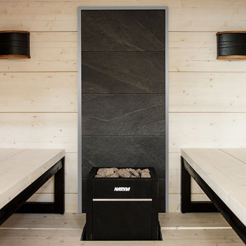Gray Harvia stone wall