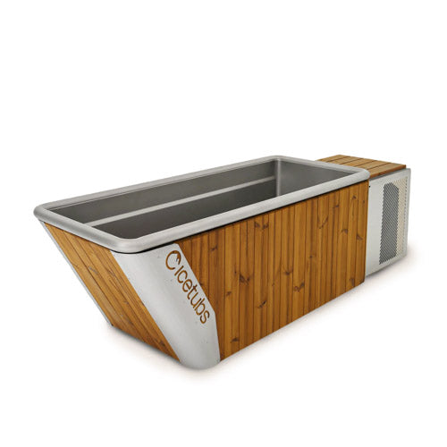 Icetubs IceBath cold plunge with Thermowood cover