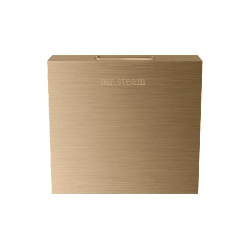 Mr.Steam Square Aroma SteamHead Brushed Bronze