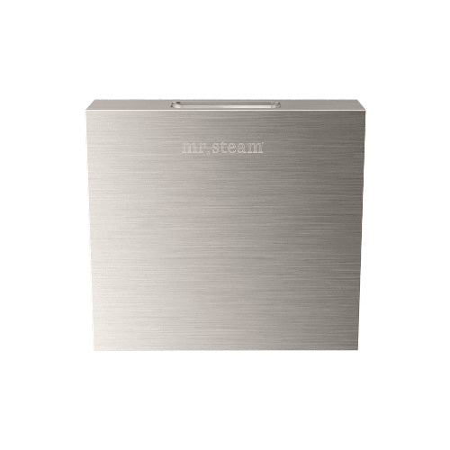 Mr Steam Square Aroma Steam Head Brushed Nickel