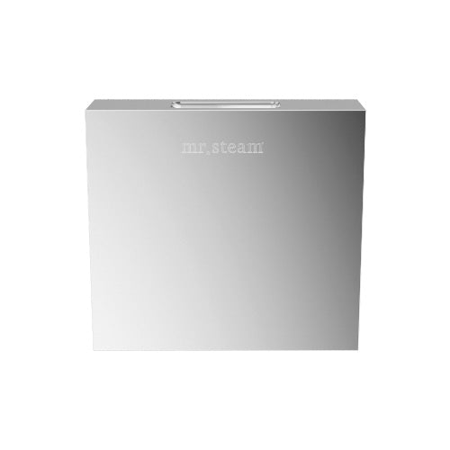Mr Steam Square Aroma Steam Head Polished Chrome