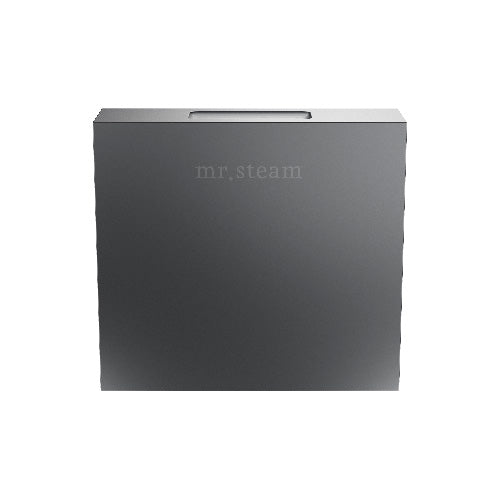 Mr. Steam Square Aroma Steam Head Satin Steel