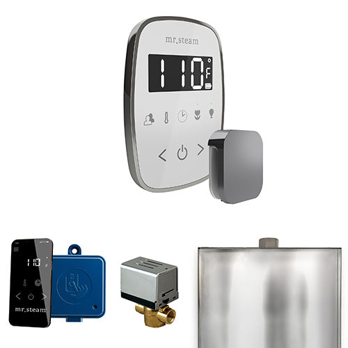 Mr.Steam ButlerFlex Steam Shower Control Package with TempoFlex and Aroma SteamHead