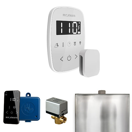 Mr.Steam ButlerFlex Steam Shower Control Package with TempoFlex and Aroma SteamHead