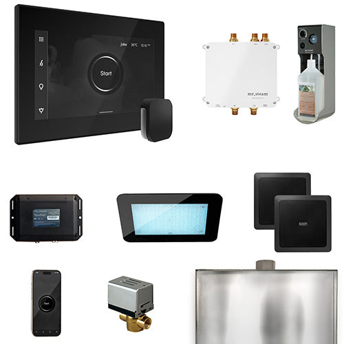 Mr.Steam Bliss Steam Shower Control Package with iSteamX Control and Steamhead