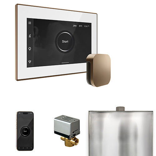Mr.Steam XButler Steam Shower Control Package with iSteamX Control and Aroma Steamhead