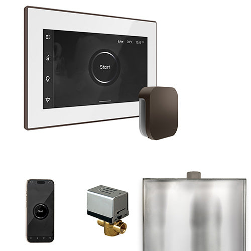 Mr.Steam XButler Steam Shower Control Package with iSteamX Control and Aroma Steamhead
