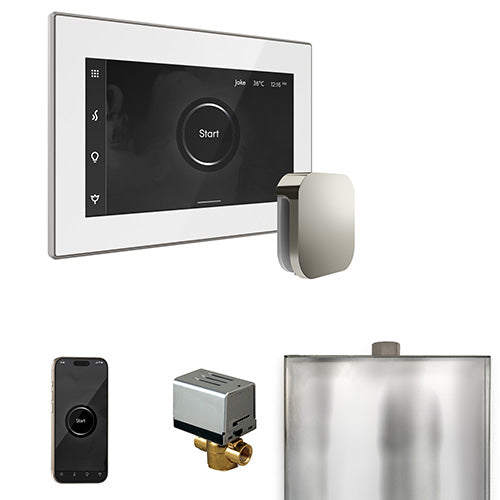Mr.Steam XButler Steam Shower Control Package with iSteamX Control and Aroma Steamhead