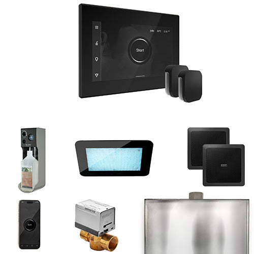 Mr.Steam XDream Max Steam Shower Control Package with iSteamX Control and Two Aroma SteamHeads