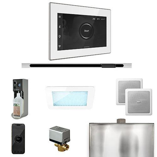 Mr.Steam XDream Steam Shower Control Package with iSteamX Control, Linear Steamhead