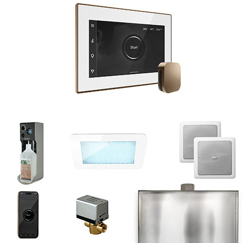 Mr.Steam XDream Steam Shower Control Package with iSteamX Control and Aroma SteamHead