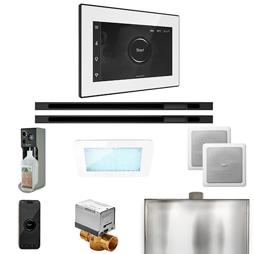 Mr.Steam XDream Linear Steam Shower Control Package with iSteamX Control and Linear Steamhead