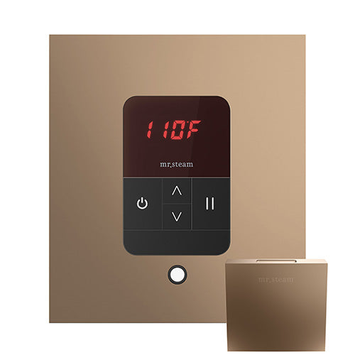 Mr.Steam iTempo Round Steam Shower Control and Steamhead
