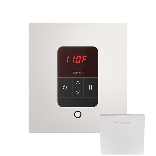 Mr.Steam iTempo Round Steam Shower Control and Steamhead