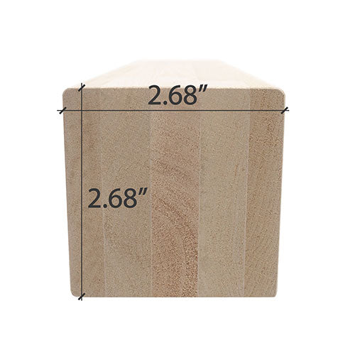 PROSAUNAS Aspen 3x3 sauna wood block dimensions
