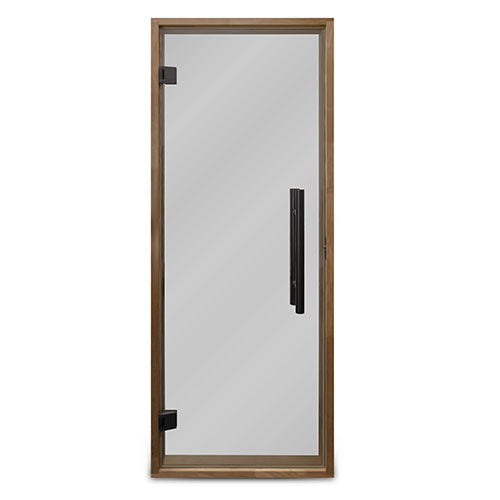 Prosaunas Tinted Glass Sauna Door 24x73, Thermo-Aspen Frame