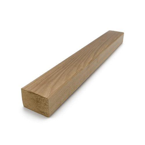 PROSAUNAS Thermo-Aspen Sauna Wood 2x2 Eased Edges S4SEE