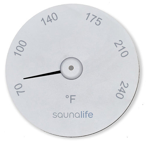 SaunaLife SaunaGear Thermometer White