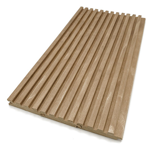 Stylish Thermo-Aspen 1x3 Groove-S T&G wood panel