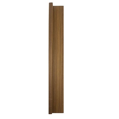 Thermo-Radiata Pine trim with angled edge