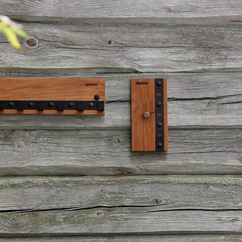 Thermo-aspen sauna thermometer close-up