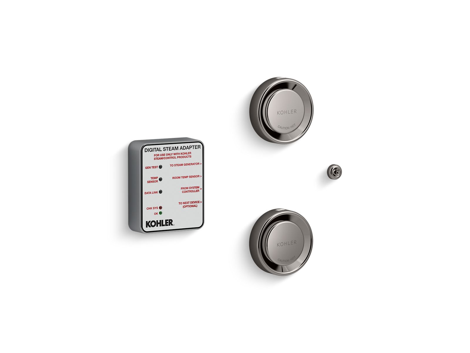 Kohler 5549-K1 Invigoration® Series DTV+™ Tandem Steam Adapter Kit