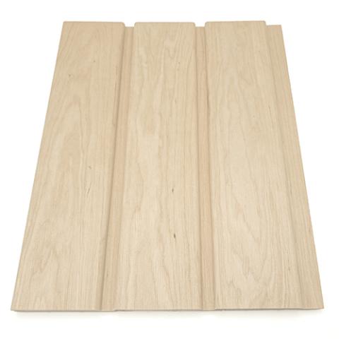 Prosaunas Alder 1x4 Sauna Wood, T&G STP Profile, Medium-Gap, Wall Material