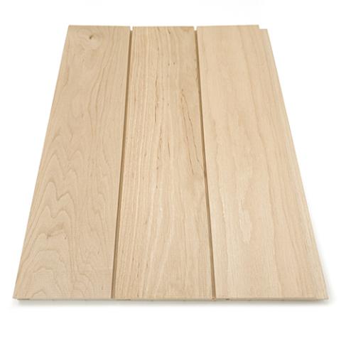 Prosaunas Alder 1x4 Sauna Wood, T&G STS4 Profile, Nickel-Gap, Wall Material
