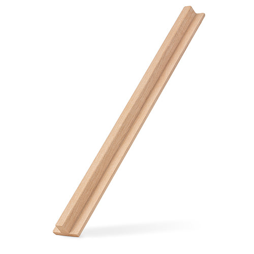 Angled Alder sauna T-moulding trim