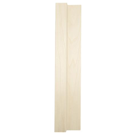 Prosaunas Aspen Grace™ 2x3 Sauna Wood, Tongue & Groove, Large-Gap, Wall Material