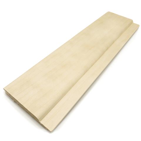 Prosaunas Aspen Sauna Wood, T&G STP Profile, Medium-Gap, Wall Material