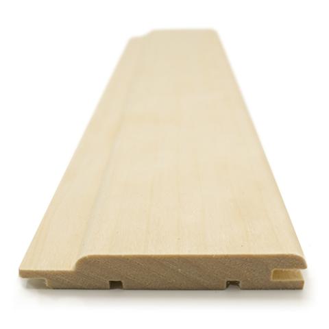 Prosaunas Aspen Sauna Wood, T&G STP Profile, Medium-Gap, Wall Material