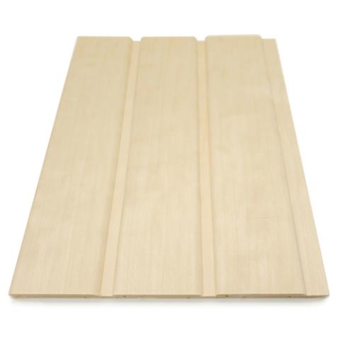 Prosaunas Aspen Sauna Wood, T&G STP Profile, Medium-Gap, Wall Material