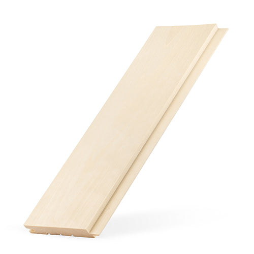 Aspen 1x5 STS4 tongue and groove sauna wall panel