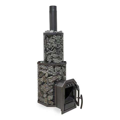 Cozy Heat thru-wall wood-burning sauna heater