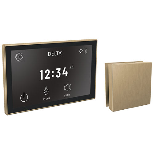 Delta Steamscape Deluxe system in Champagne Bronze