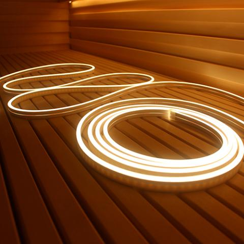 HUUM white light flexible IP67 LED strip dual 10FT for sauna lighting