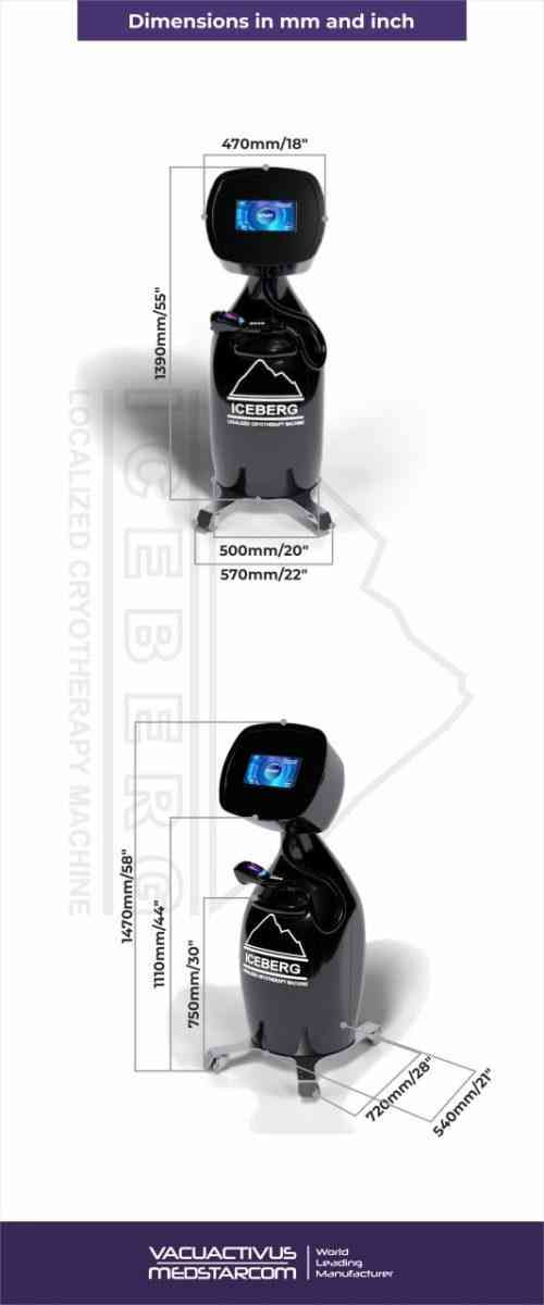 Vacuactivus Iceberg 25L local CRYO
