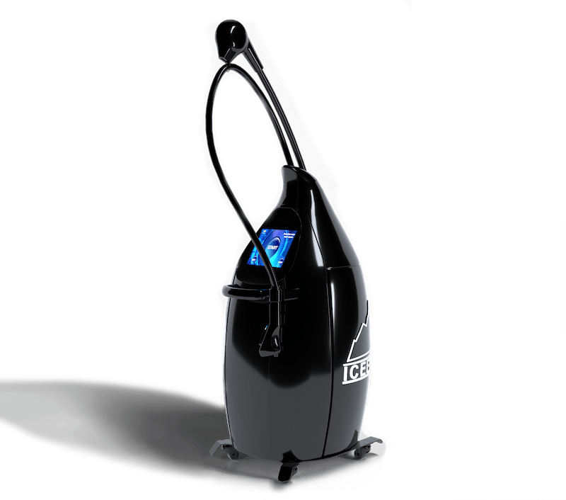 Vacuactivus Iceberg electric cryo localized cryotherapy machine for beauty and wellness